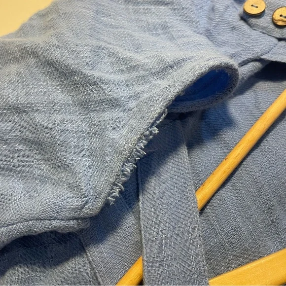 Free People Free-Est Sun-Drenched Overalls Jumpsuit Wide-Leg Slouchy XS Bohemian - Picture 13 of 13